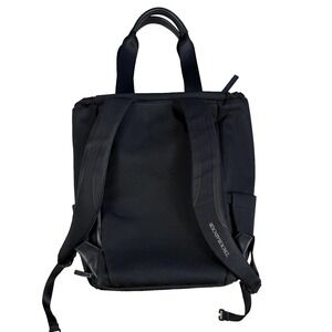 Troubadour Bag Backpack Tote Black Travel 18" Water Resistant Laptop Daypack